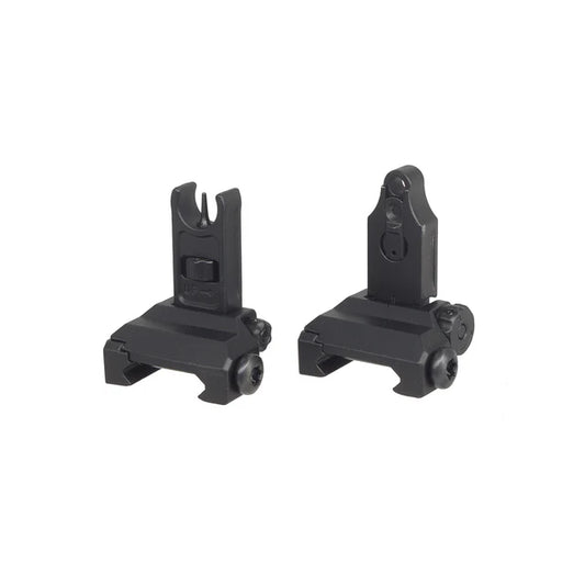 CYMA スパイク フリップアップサイトセット 20mmレイル用 (CYMA-M220)-AIRSOFT GOGO エアガン・サバゲー用品通販
