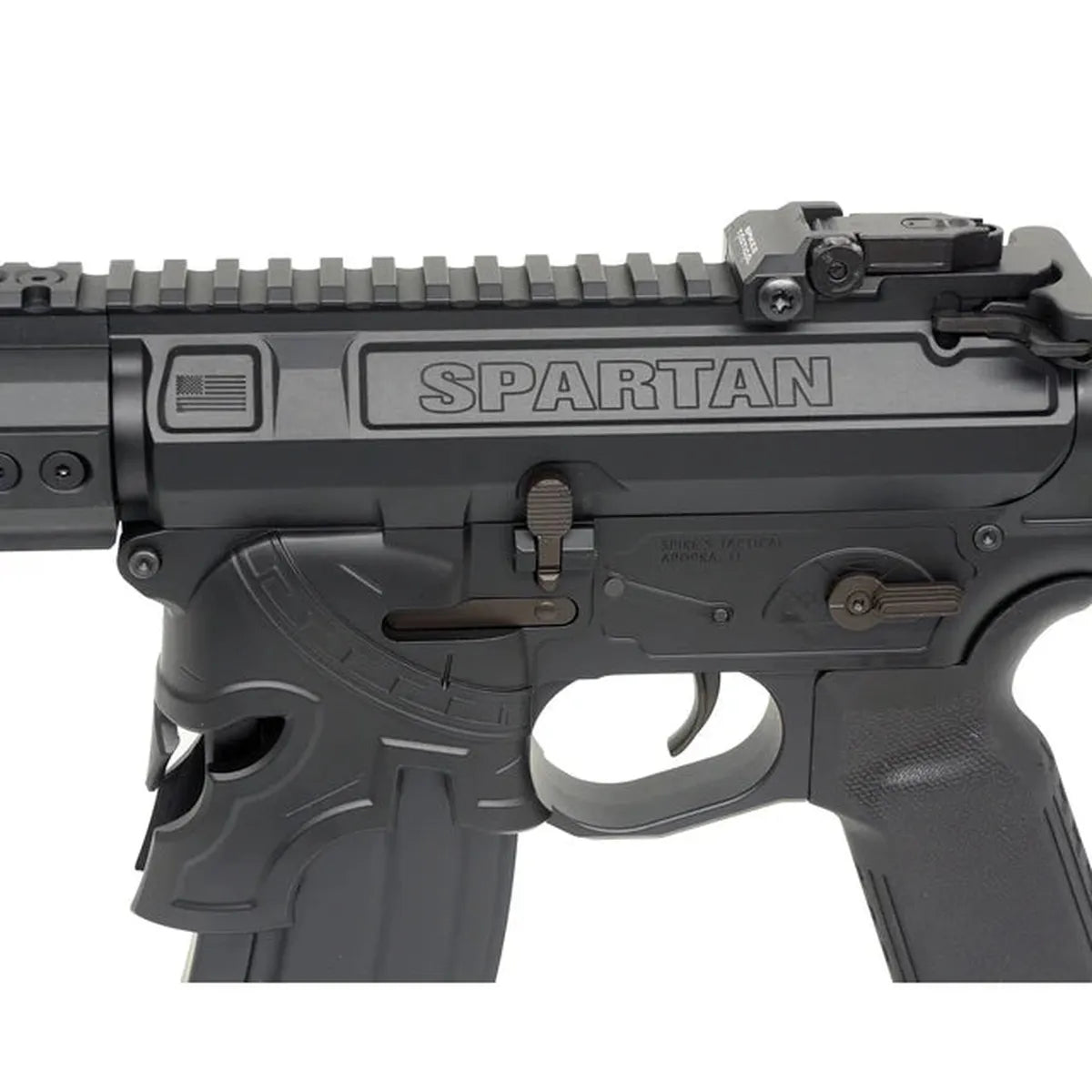 CYMA スパイクのタクティカル レアブリード スパルタン M4 AEG -7 Inch(CM108)-AIRSOFT GOGO エアガン・サバゲー用品通販