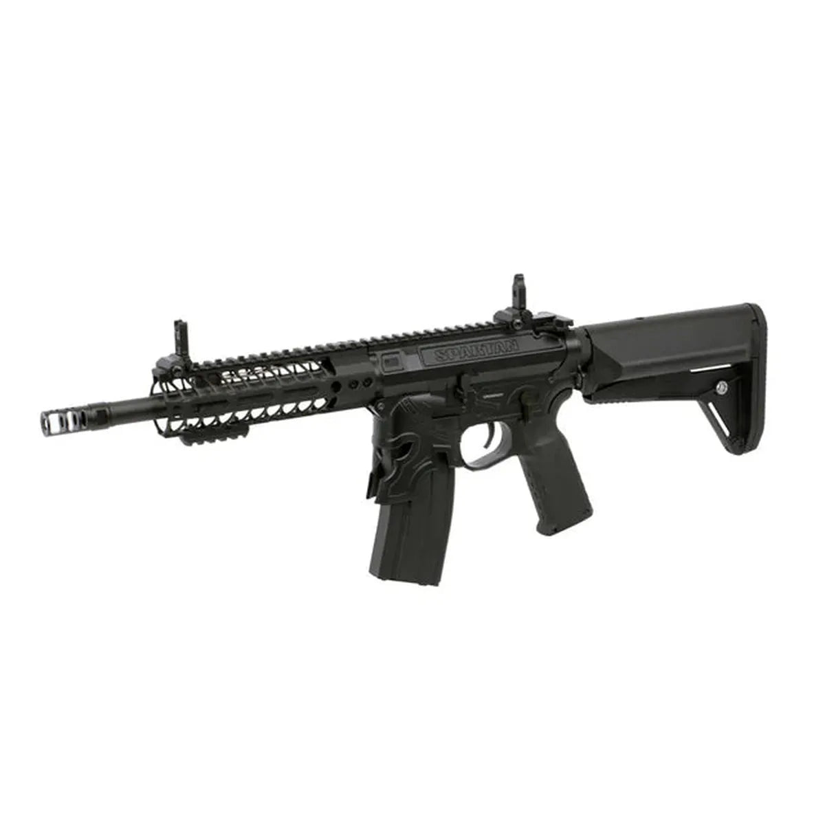 CYMA スパイクのタクティカル レアブリード スパルタン M4 AEG -7 Inch(CM108)-AIRSOFT GOGO エアガン・サバゲー用品通販