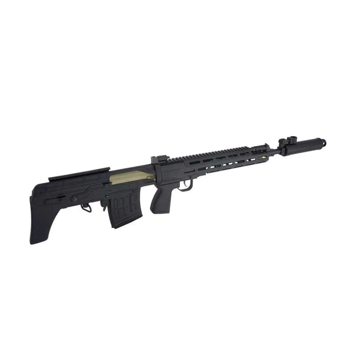 CYMA SVU ブルパップ ドラグノフ M-Lok AEG ライフル - ブラック(CM057C)-AIRSOFT GOGO エアガン・サバゲー用品通販
