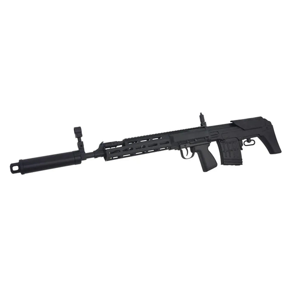 CYMA SVU ブルパップ ドラグノフ M-Lok AEG ライフル - ブラック(CM057C)-AIRSOFT GOGO エアガン・サバゲー用品通販