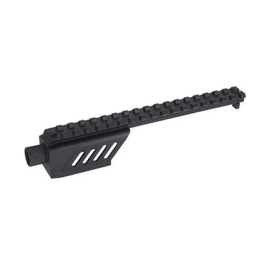 CYMA タクティカルレール マズルアダプター付き G18C AEP ( CYMA-C29A )-ブラック-AIRSOFT GOGO エアガン・サバゲー用品通販