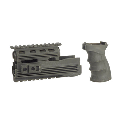 CYMA TDIタイプ AK用 タクティカルハンドガード( CYMA-C49 ) - グレー-AIRSOFT GOGO エアガン・サバゲー用品通販