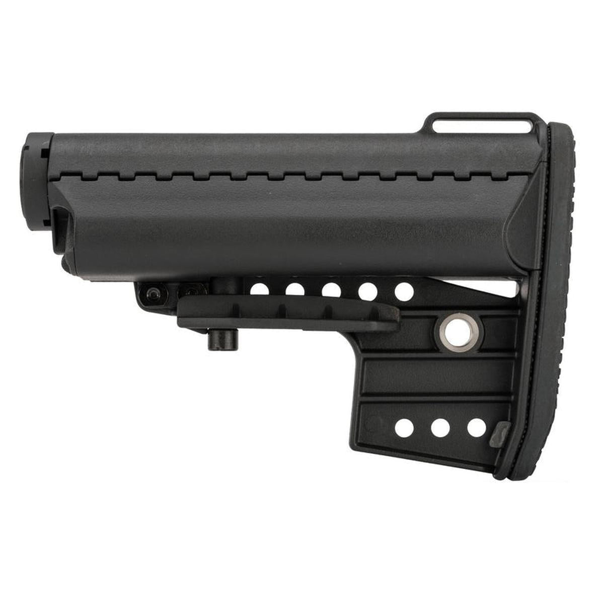 CYMA VLT クラブフット リトラクタブル ストック トック チューブ付き AR / M4 用 (CYMA-M096) - ブラック-AIRSOFT GOGO エアガン・サバゲー用品通販