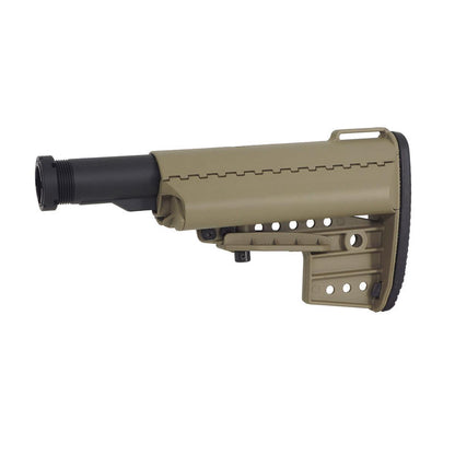 CYMA VLT クラブフット リトラクタブル ストック トック チューブ付き AR / M4 用 (CYMA-M096) - タン-AIRSOFT GOGO エアガン・サバゲー用品通販