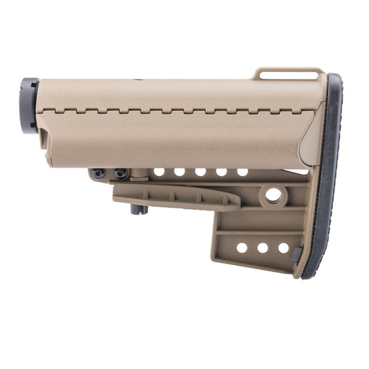 CYMA VLT クラブフット リトラクタブル ストック トック チューブ付き AR / M4 用 (CYMA-M096) - タン-AIRSOFT GOGO エアガン・サバゲー用品通販