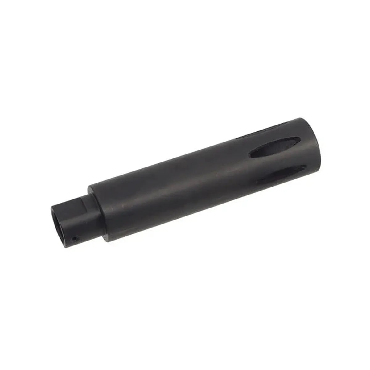 CYMA XM177 スタイル スチール フラッシュ ハイダー 14mm 用 (CYMA-M159)-E1スタイル-AIRSOFT GOGO エアガン・サバゲー用品通販