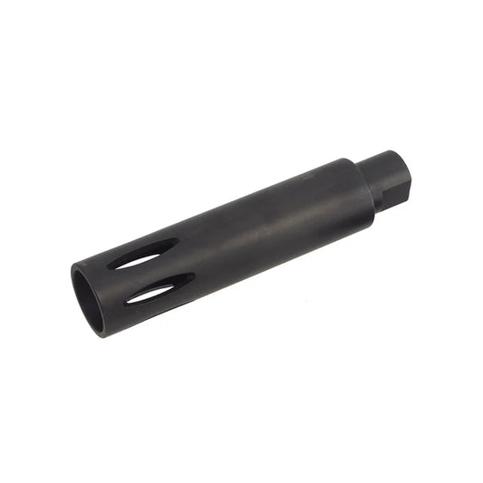 CYMA XM177 スタイル スチール フラッシュ ハイダー 14mm 用 (CYMA-M159)-E1スタイル-AIRSOFT GOGO エアガン・サバゲー用品通販