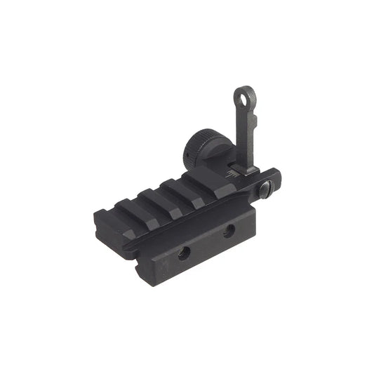 Dboys KAC PDW スタイルフリップアップリアサイト 20mm レール用-AIRSOFT GOGO エアガン・サバゲー用品通販