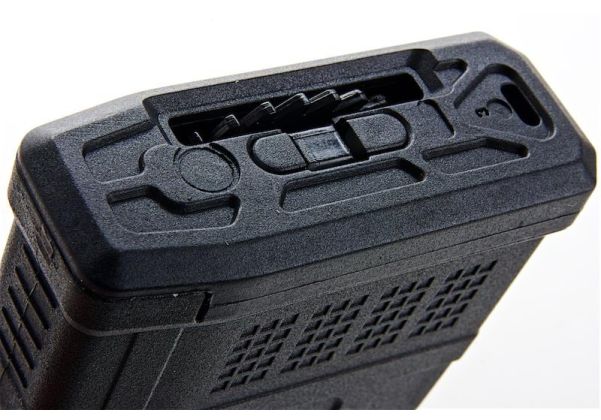 DMAG ( D-DAY ) M4 20 / 180Rds ハイキャップホイール EMM ショート AEG マガジン - ブラック-AIRSOFT GOGO エアガン・サバゲー用品通販