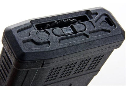 DMAG ( D-DAY ) M4 20 / 180Rds ハイキャップホイール EMM ショート AEG マガジン - ブラック-AIRSOFT GOGO エアガン・サバゲー用品通販