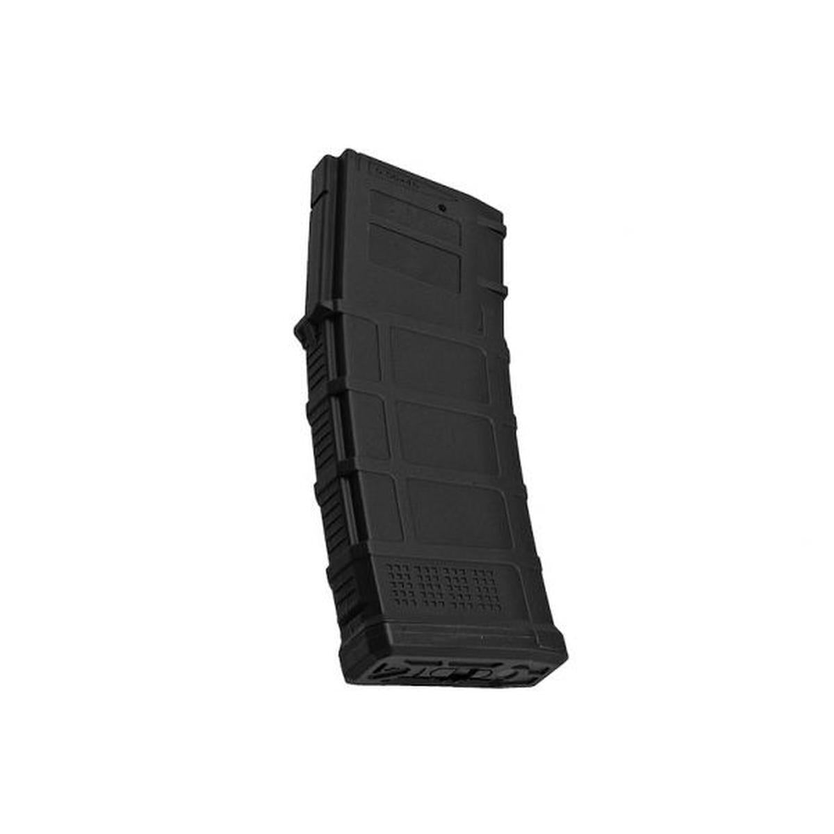 DMAG M4 マガジン (D-DAY) (350 発、ハイキャップ ホイール EMM AEG マガジン) - ブラック-AIRSOFT GOGO エアガン・サバゲー用品通販