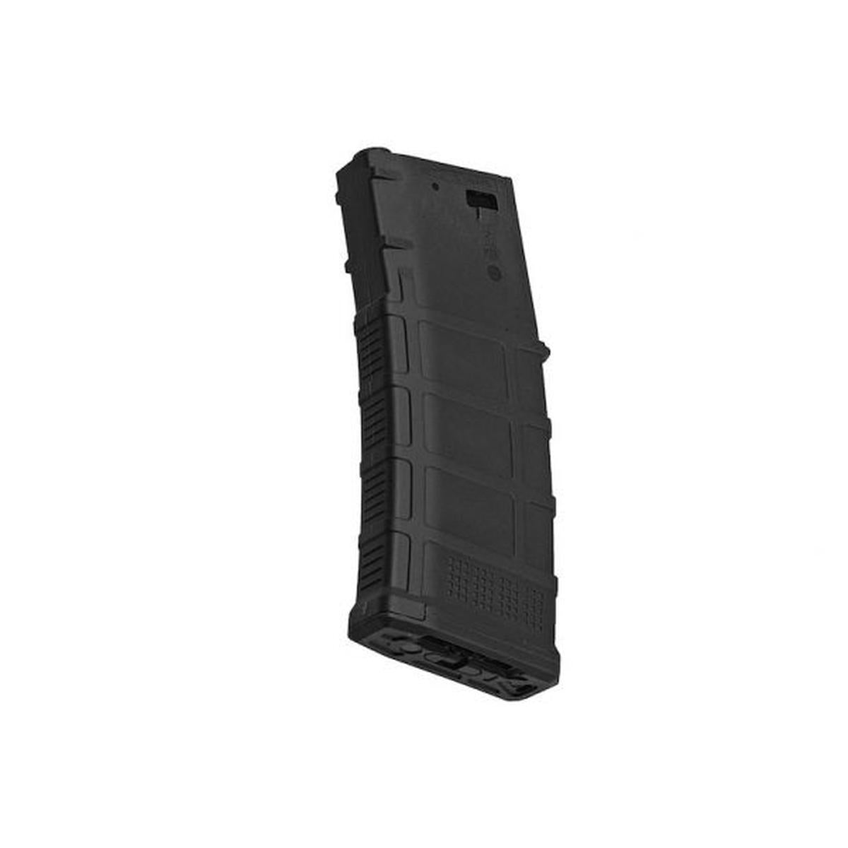 DMAG M4 マガジン (D-DAY) (350 発、ハイキャップ ホイール EMM AEG マガジン) - ブラック-AIRSOFT GOGO エアガン・サバゲー用品通販