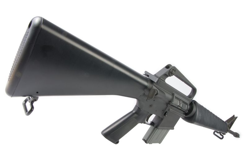 DNA XM16E1 (Mod 603 初期型) GBBR エアソフト - ブラック-AIRSOFT GOGO エアガン・サバゲー用品通販