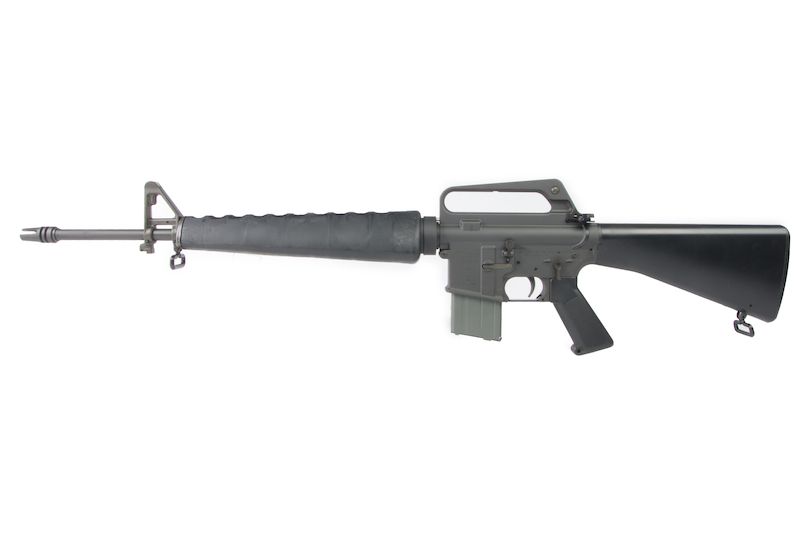 DNA XM16E1 (Mod 603 初期型) GBBR エアソフト - ブラック-AIRSOFT GOGO エアガン・サバゲー用品通販