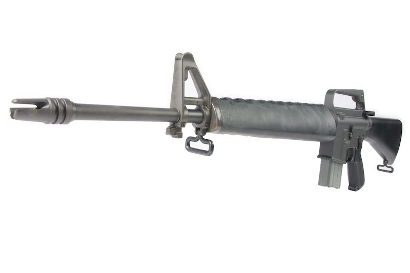 DNA XM16E1 (Mod 603 初期型) GBBR エアソフト - ブラック-AIRSOFT GOGO エアガン・サバゲー用品通販