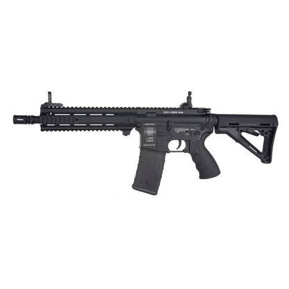 DOUBLE BELL 10.5 インチ L119A2 SAS AEG エアソフトガン (DB-041) - ブラック-AIRSOFT GOGO エアガン・サバゲー用品通販
