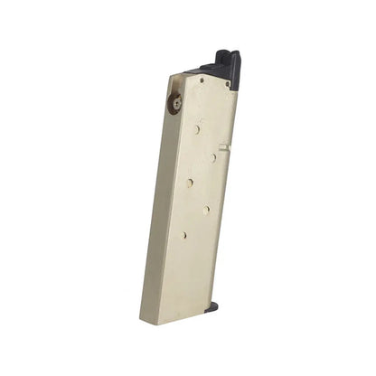 Double Bell 24 ラウンド ガス マガジン シルバー M1911 GBB (723J-SV)-AIRSOFT GOGO エアガン・サバゲー用品通販