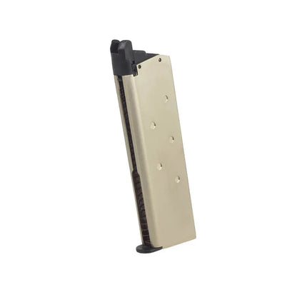 Double Bell 24 ラウンド ガス マガジン シルバー M1911 GBB (723J-SV)-AIRSOFT GOGO エアガン・サバゲー用品通販