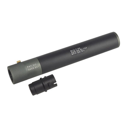 Double Bell 250mm MPX QD モックサプレッサー 14mm-用-AIRSOFT GOGO エアガン・サバゲー用品通販