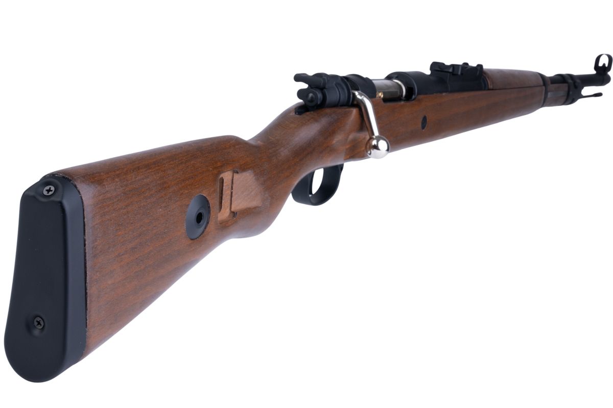 DOUBLE BELL 社製 Kar98K ガス式薬莢排出機能付き木製ライフル (102BA)-AIRSOFT GOGO エアガン・サバゲー用品通販