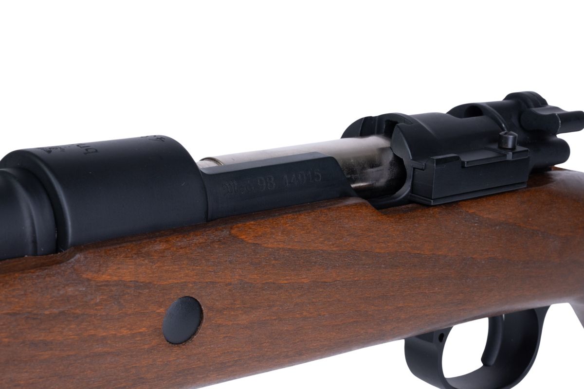 DOUBLE BELL 社製 Kar98K ガス式薬莢排出機能付き木製ライフル (102BA)-AIRSOFT GOGO エアガン・サバゲー用品通販