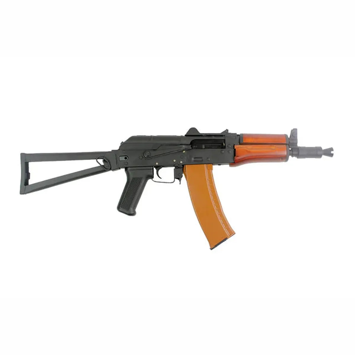 Double Bell AKS-74U AEG - リアルウッド ( DB-001B )-AIRSOFT GOGO エアガン・サバゲー用品通販