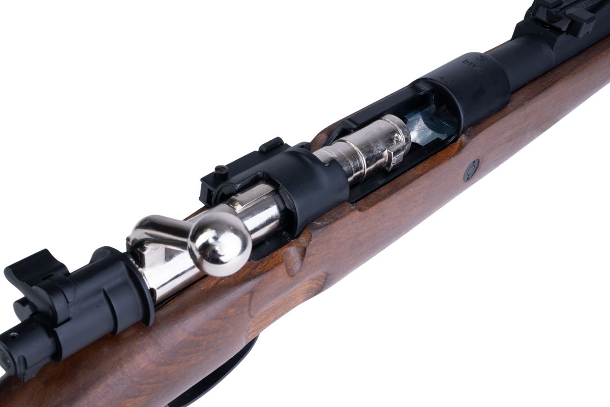DOUBLE BELL KAR98K エアコッキング シェル排出式 リアルウッドライフル (101A)-AIRSOFT GOGO エアガン・サバゲー用品通販