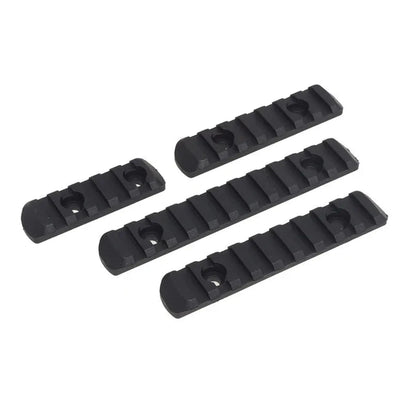 Double Bell M-Lok 強化ポリマー 20mm レールセクションセット (HM0402) - ブラック-AIRSOFT GOGO エアガン・サバゲー用品通販