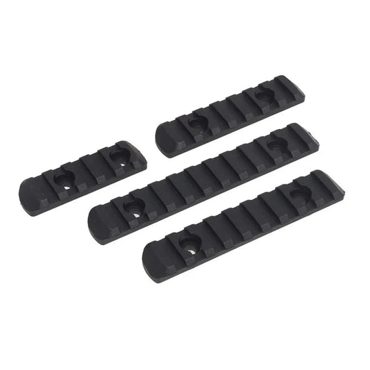 Double Bell M-Lok 強化ポリマー 20mm レールセクションセット (HM0402) - ブラック-AIRSOFT GOGO エアガン・サバゲー用品通販