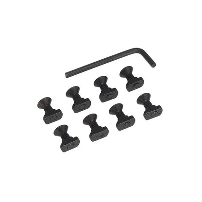 Double Bell M-Lok 強化ポリマー 20mm レールセクションセット (HM0402) - ダークアース-AIRSOFT GOGO エアガン・サバゲー用品通販