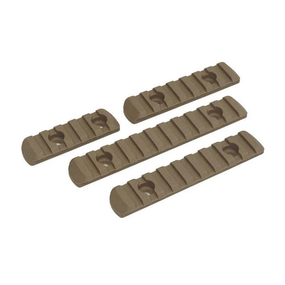 Double Bell M-Lok 強化ポリマー 20mm レールセクションセット (HM0402) - ダークアース-AIRSOFT GOGO エアガン・サバゲー用品通販
