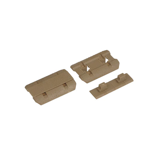 DOUBLE BELL M-Lok レイルカバー 12個セット (HM0449)-ちゃいろ-AIRSOFT GOGO エアガン・サバゲー用品通販