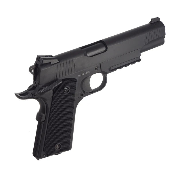 DOUBLE BELL M1911 CQBP GBB エアソフト ( DB-CQBP-739B ) - ブラック-AIRSOFT GOGO エアガン・サバゲー用品通販