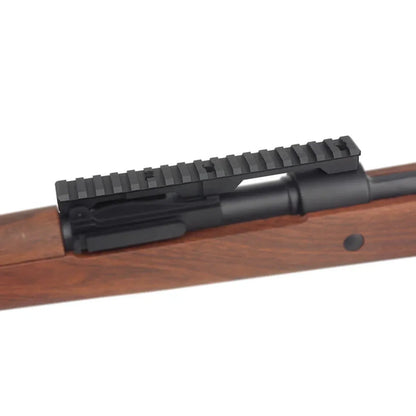 Double Bell ピカティニー 20mm マウントベース Kar-98k (DB-98-L) - ブラック-AIRSOFT GOGO エアガン・サバゲー用品通販