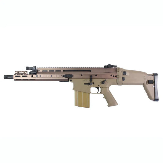 Double Bell SCAR-H M-Lok AEG -ちゃいろ ( DB-804 )-AIRSOFT GOGO エアガン・サバゲー用品通販