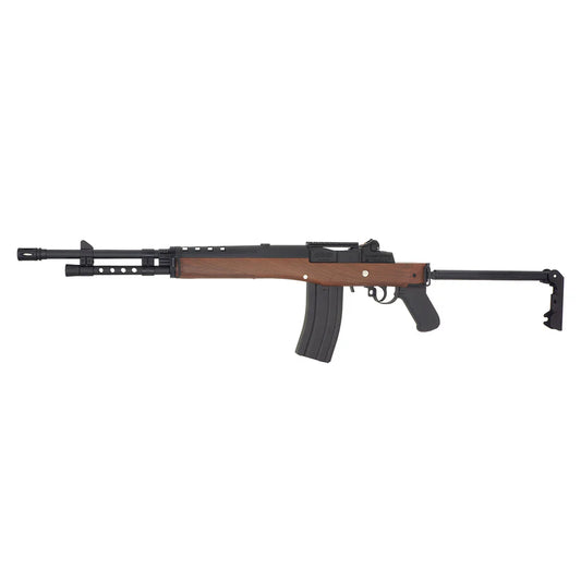 Double Bell Standard Mini-14 フェイクウッド AEG エアソフト (DB-907)-AIRSOFT GOGO エアガン・サバゲー用品通販