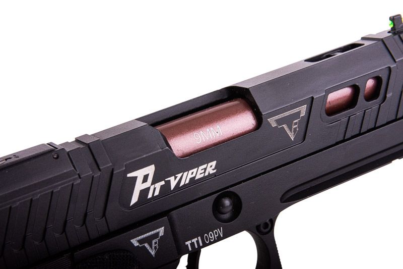 DOUBLE BELL TTI JW4 ピットバイパー GBB エアソフトピストル (ハンドスティップリンググリップ、303A)-AIRSOFT GOGO エアガン・サバゲー用品通販