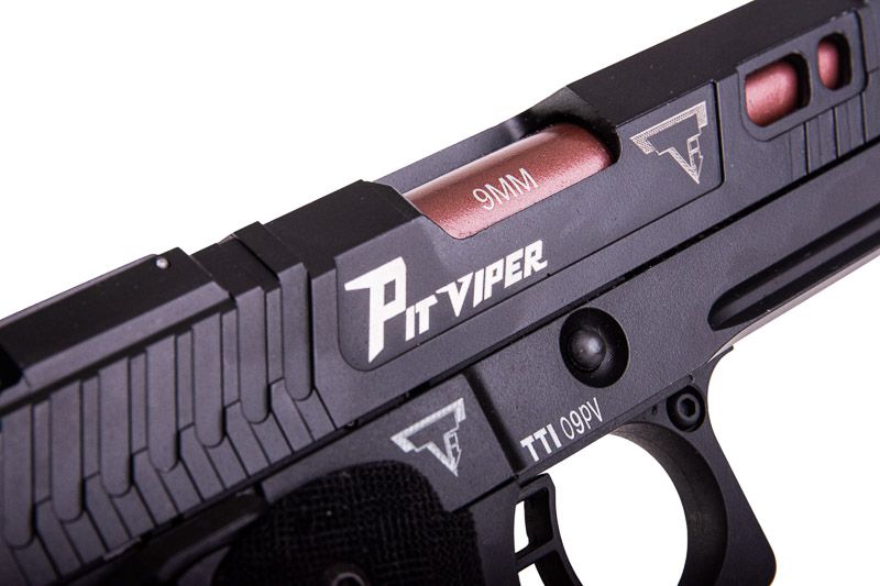 DOUBLE BELL TTI JW4 ピットバイパー GBB エアソフトピストル (ハンドスティップリンググリップ、303A)-AIRSOFT GOGO エアガン・サバゲー用品通販