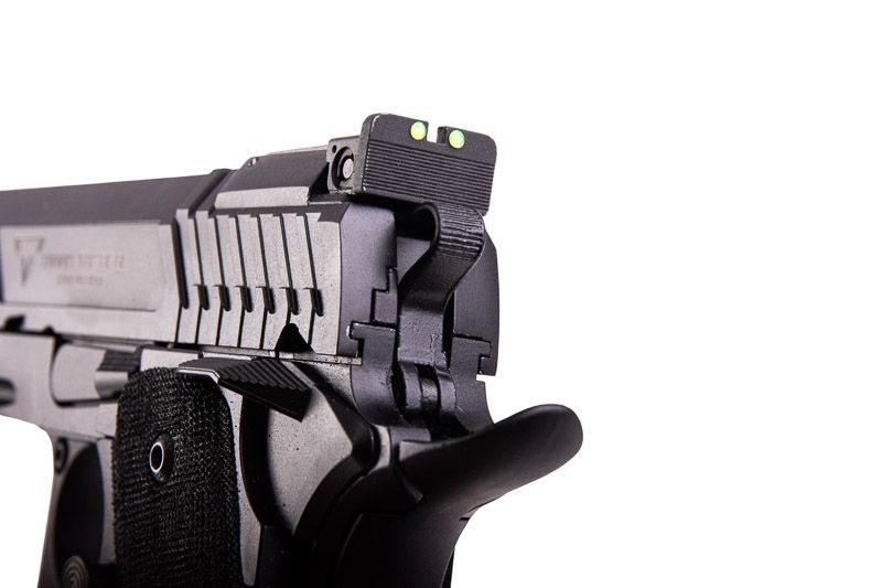 DOUBLE BELL TTI JW4 ピットバイパー GBB エアソフトピストル (ハンドスティップリンググリップ、303A)-AIRSOFT GOGO エアガン・サバゲー用品通販