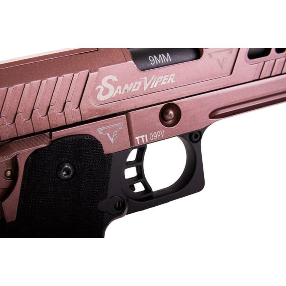 Double Bell TTI JW4 サンドバイパー GBB エアソフトピストル (ハンドスティップリンググリップ、304A)-AIRSOFT GOGO エアガン・サバゲー用品通販