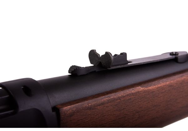 DOUBLE BELL ウィンチェスター M1894 CO2 レバーアクション式排莢ライフル（リアルウッド、ブラック、103A）-AIRSOFT GOGO エアガン・サバゲー用品通販