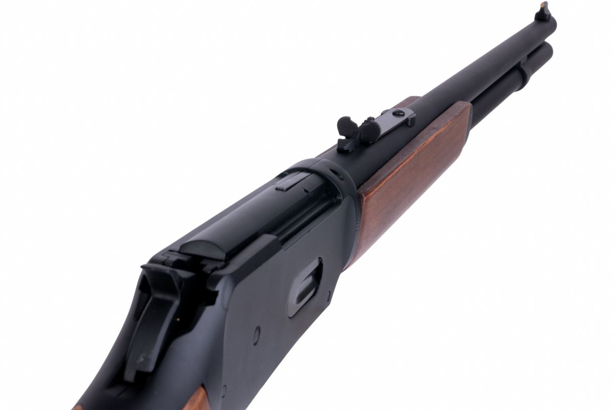 DOUBLE BELL ウィンチェスター M1894 ガスパワー リアルウッドライフル (104A)-AIRSOFT GOGO エアガン・サバゲー用品通販
