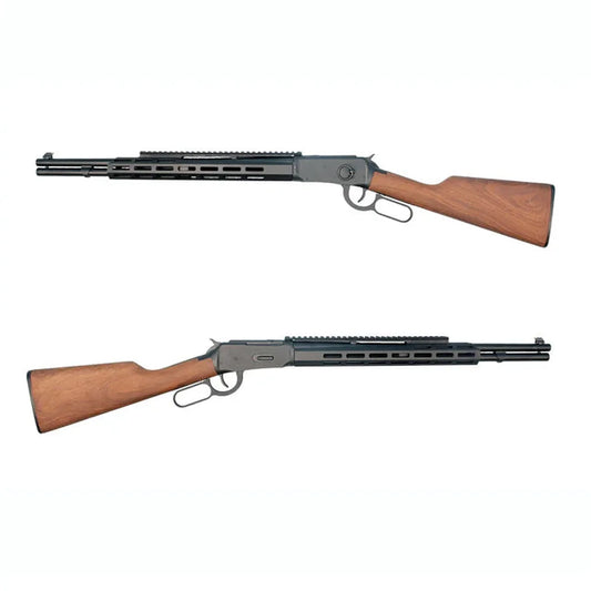 Double Bell ウィンチェスター M1894 タクティカル CO2 レバーアクションライフル - 模造木 (103B)-AIRSOFT GOGO エアガン・サバゲー用品通販