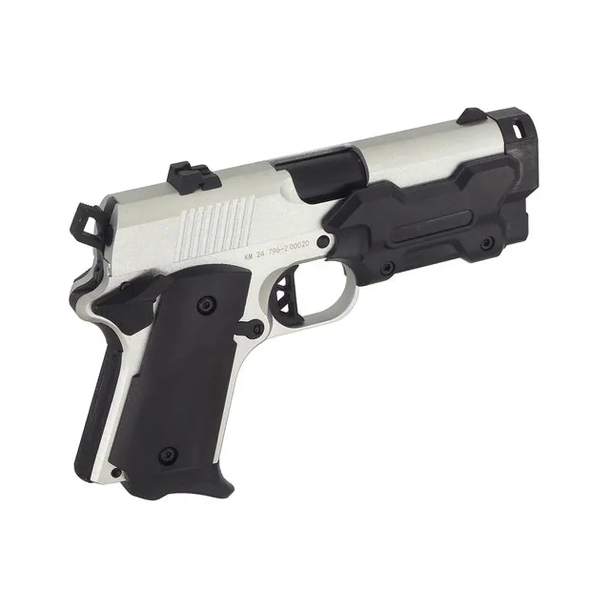 Double Bell ヴォーパルバニー AM.45 GBB エアソフトピストル - シルバー ( DB-796-2 )-AIRSOFT GOGO エアガン・サバゲー用品通販