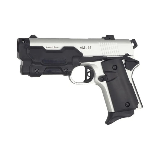 Double Bell ヴォーパルバニー AM.45 GBB エアソフトピストル - シルバー ( DB-796-2 )-AIRSOFT GOGO エアガン・サバゲー用品通販