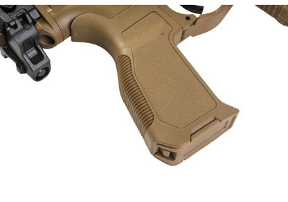 Double Eagle DWS-180 13.9 GBB エアソフトライフル (タン) - 折りたたみ式ストック、Dmag付き-AIRSOFT GOGO エアガン・サバゲー用品通販