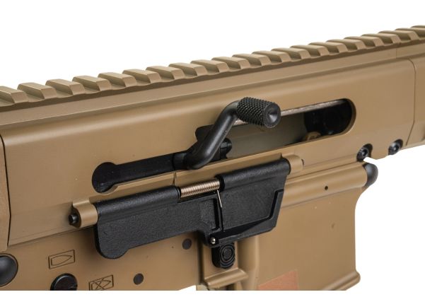Double Eagle DWS-180 13.9 GBB エアソフトライフル (タン) - 折りたたみ式ストック、Dmag付き-AIRSOFT GOGO エアガン・サバゲー用品通販