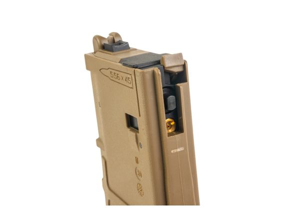 Double Eagle DWS-180 13.9 GBB エアソフトライフル (タン) - Dmag バッファーーチューブ付き-AIRSOFT GOGO エアガン・サバゲー用品通販