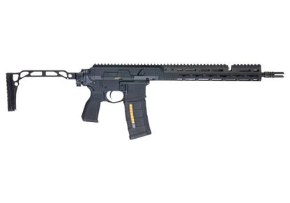 Double Eagle DWS-180 13.9 GBB エアソフトライフル（ブラック） - 折りたたみ式ストック、Dmag付き-AIRSOFT GOGO エアガン・サバゲー用品通販